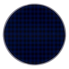 Black And Blue Classic Small Plaids Wireless Charger by ConteMonfrey