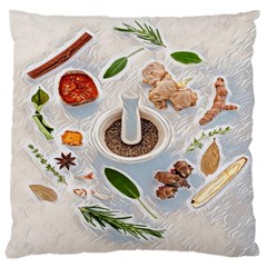 Healthy Ingredients Large Cushion Case (two Sides) by ConteMonfrey
