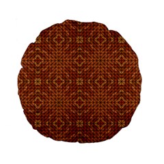 Mosaic (2) Standard 15  Premium Flano Round Cushions by nateshop
