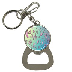 Pink Yes Bacground Bottle Opener Key Chain by nateshop