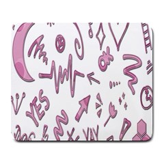Pink Large Mousepads by nateshop
