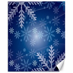 Snowflakes Canvas 11  X 14  by nateshop