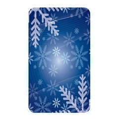 Snowflakes Memory Card Reader (rectangular) by nateshop