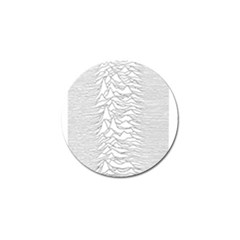 Joy Division Unknown Pleasures Golf Ball Marker (4 Pack) by Jancukart