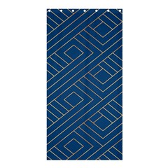 Abstract Geometry Pattern Shower Curtain 36  X 72  (stall) 