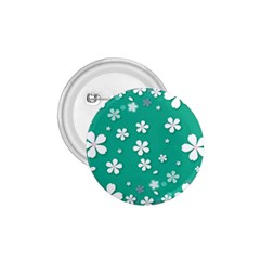 Pattern Background Daisy Flower Floral 1 75  Buttons by Ravend