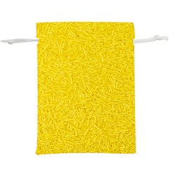 Bright Yellow Crunchy Sprinkles  Lightweight Drawstring Pouch (xl) by nateshop