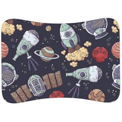 Hand-drawn-pattern-space-elements-collection Velour Seat Head Rest Cushion by Jancukart