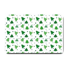 Christmas Tree Pattern Design Small Doormat  by Wegoenart