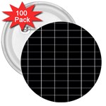 Box Black 3  Buttons (100 pack) 