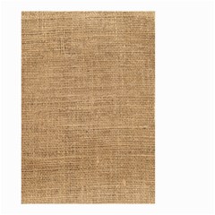 Burlap Texture Small Garden Flag (two Sides) by nateshop