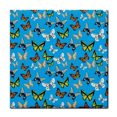 Butterflies Face Towel by nateshop