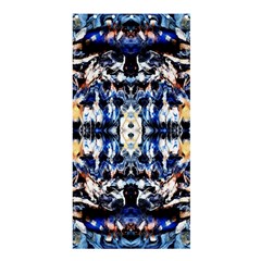 Cobalt Symmetry Shower Curtain 36  X 72  (stall)  by kaleidomarblingart