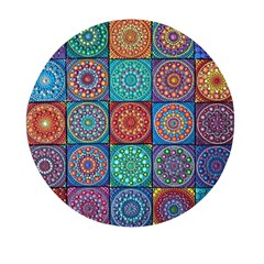 Mandala Art Mini Round Pill Box by nateshop