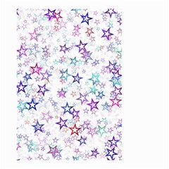 Christmasstars Small Garden Flag (two Sides) by kyorashop23