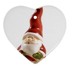 Christmas Figures 8 Heart Ornament (two Sides) by artworkshop