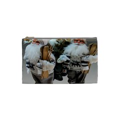 Santa Claus Cosmetic Bag (small) by artworkshop