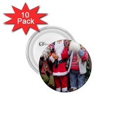 Santa On Christmas 1 1 75  Buttons (10 Pack) by artworkshop