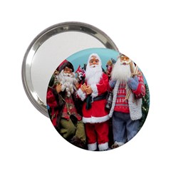 Santa On Christmas 3 2 25  Handbag Mirrors by artworkshop