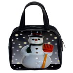 Snowman Classic Handbag (Two Sides)