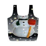 Snowman Full Print Recycle Bag (M)