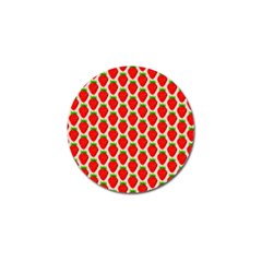 Strawberries Golf Ball Marker (4 Pack) by nateshop