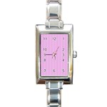 Stripes Rectangle Italian Charm Watch