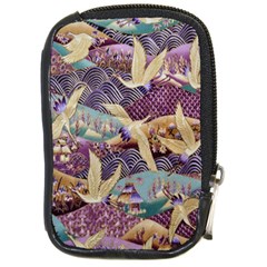 Textile Fabric Pattern Compact Camera Leather Case by nateshop