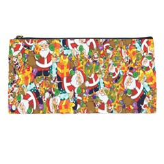 Background-santaclaus-gift-christmas Pencil Case by nateshop