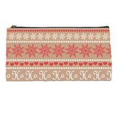 Christmas-pattern-background Pencil Case by nateshop