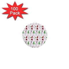 Santa-claus 1  Mini Buttons (100 Pack)  by nateshop