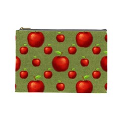 Apples Cosmetic Bag (large) by nateshop