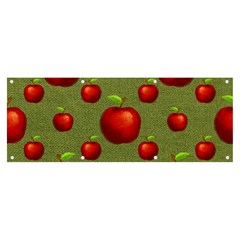 Apples Banner And Sign 8  X 3  by nateshop