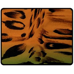 Background-011 Double Sided Fleece Blanket (medium)  by nateshop