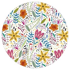 Flowers Round Trivet by nateshop
