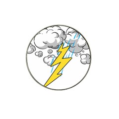 Storm Thunder Lightning Light Flash Cloud Hat Clip Ball Marker (10 Pack) by danenraven