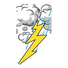 Storm Thunder Lightning Light Flash Cloud Memory Card Reader (rectangular) by danenraven