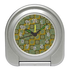 Batik-tradisional-01 Travel Alarm Clock by nateshop