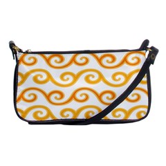Seamless-pattern-ibatik-luxury-style-vector Shoulder Clutch Bag by nateshop