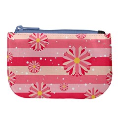 Floral-002 Large Coin Purse by nateshop