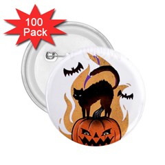 Halloween 2 25  Buttons (100 Pack)  by Sparkle