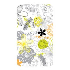Doodle Flowers Hand Drawing Pattern Memory Card Reader (rectangular) by danenraven