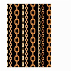 Gold Chain Jewelry Seamless Pattern Small Garden Flag (two Sides)