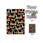 Seamless-pattern-with-cats Playing Cards 54 Designs (Mini)