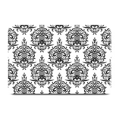 Black And White Ornament Damask Vintage Plate Mats by ConteMonfrey