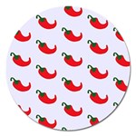 Small Peppers Magnet 5  (Round)