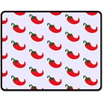 Small Peppers Fleece Blanket (Medium) 