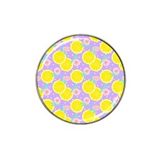 Purple Lemons  Hat Clip Ball Marker (4 Pack) by ConteMonfrey