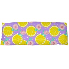 Purple Lemons  Body Pillow Case (dakimakura) by ConteMonfrey