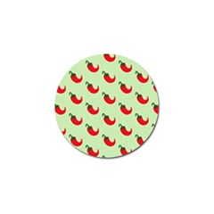 Small Mini Peppers Green Golf Ball Marker by ConteMonfrey